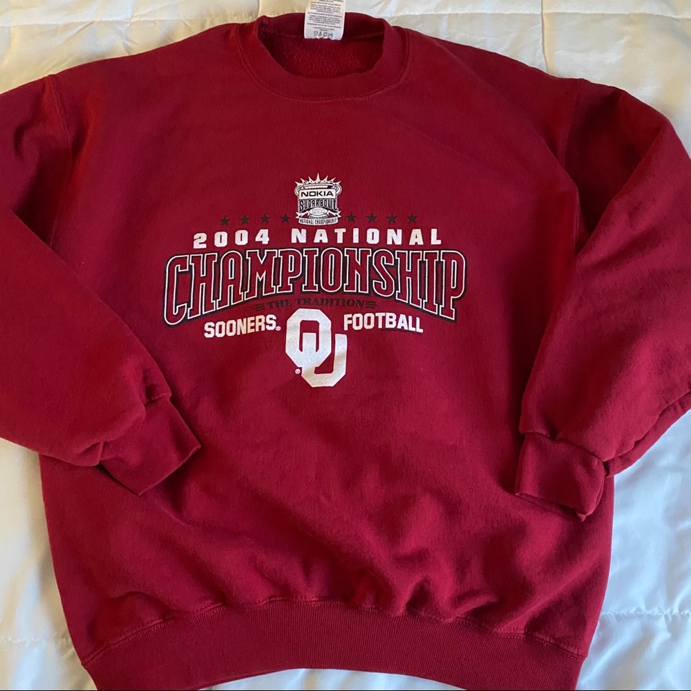 Sooners Football Champion Sweatshirt